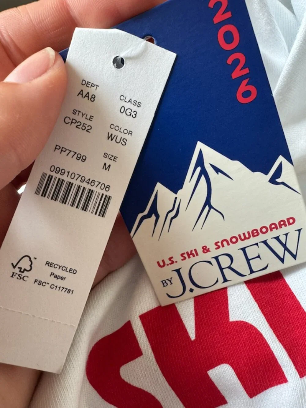 BRAND NEW J. Crew U.S. Ski & Snowboard Wool Rollneck Sweater in Medium